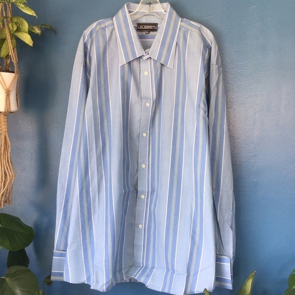 Men’s button up dress, businesslong sleeve shirt - Picture 5 of 8